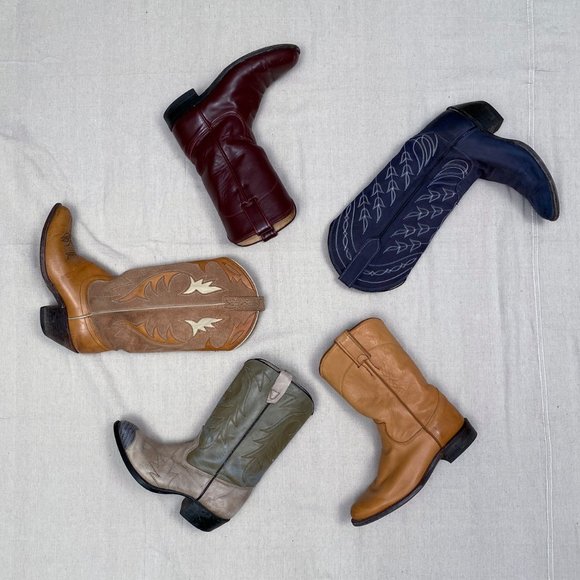 That'sWhatSheWoreVintage: Dresses Wool Denim Boots - Picture 5 of 8